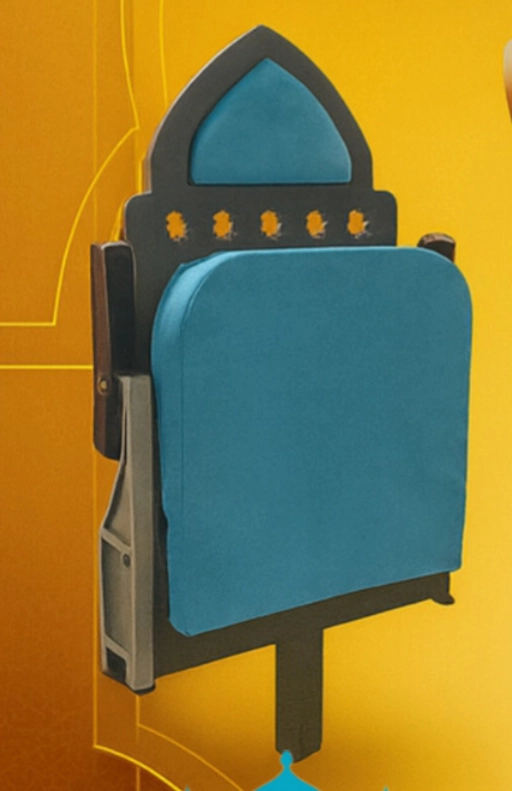 صندلی سینمایی  صندلی امفی تئاتر صندلی تاشو مساجد BOOK mosque  - Thumbnail 4