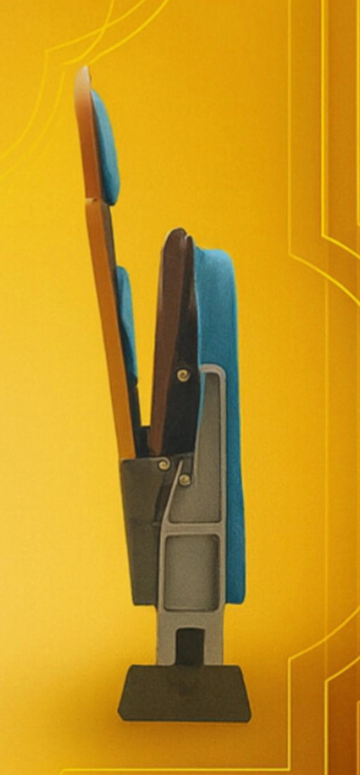 صندلی سینمایی  صندلی امفی تئاتر صندلی تاشو مساجد BOOK mosque  - Thumbnail 5