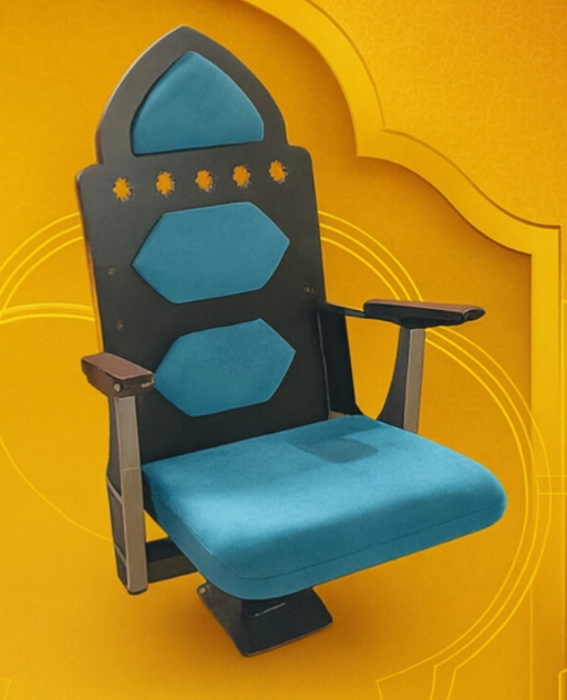 صندلی سینمایی  صندلی امفی تئاتر صندلی تاشو مساجد BOOK mosque  - Thumbnail 2