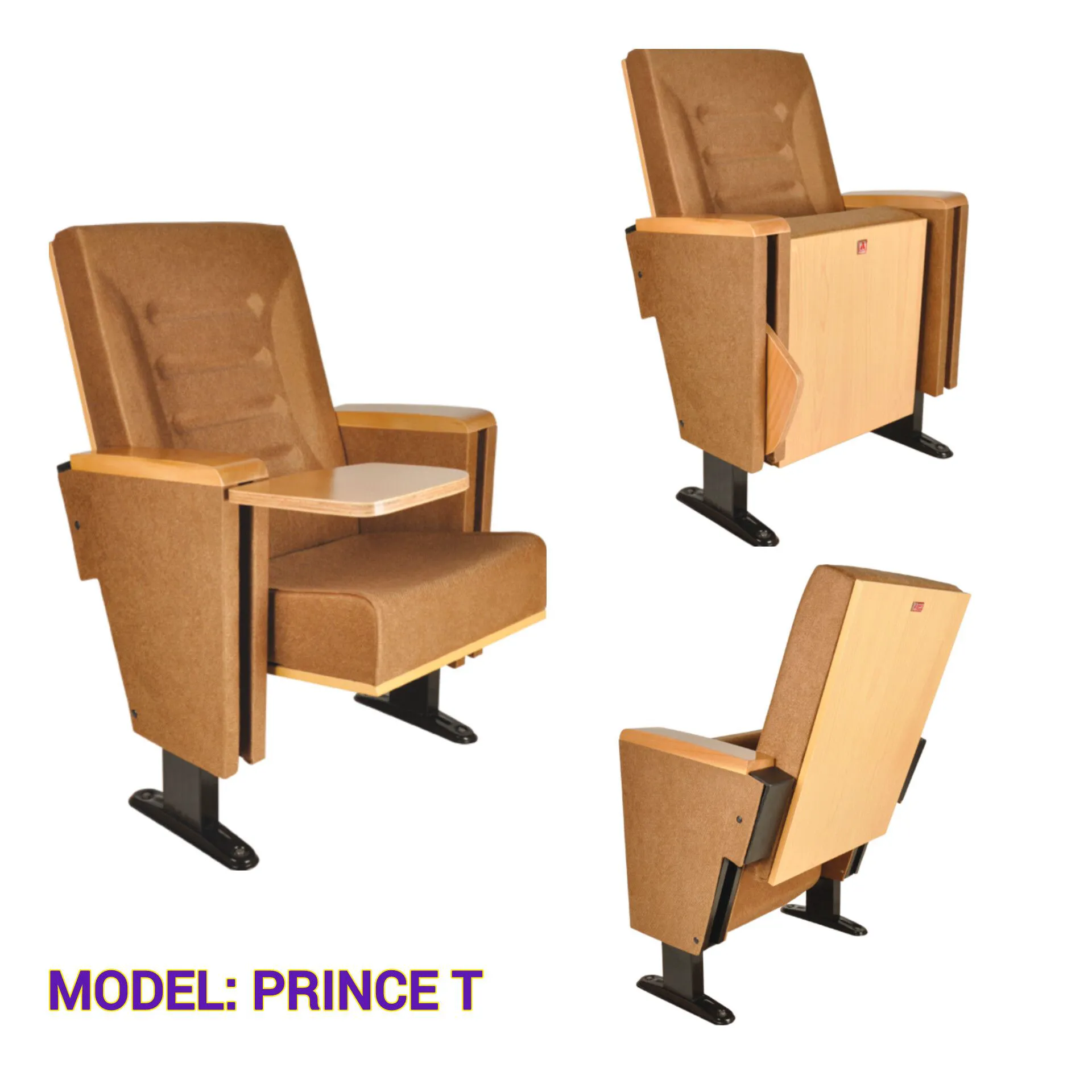 صندلی سینمایی و آمفی تئاتر | اراز | مدل Prince T